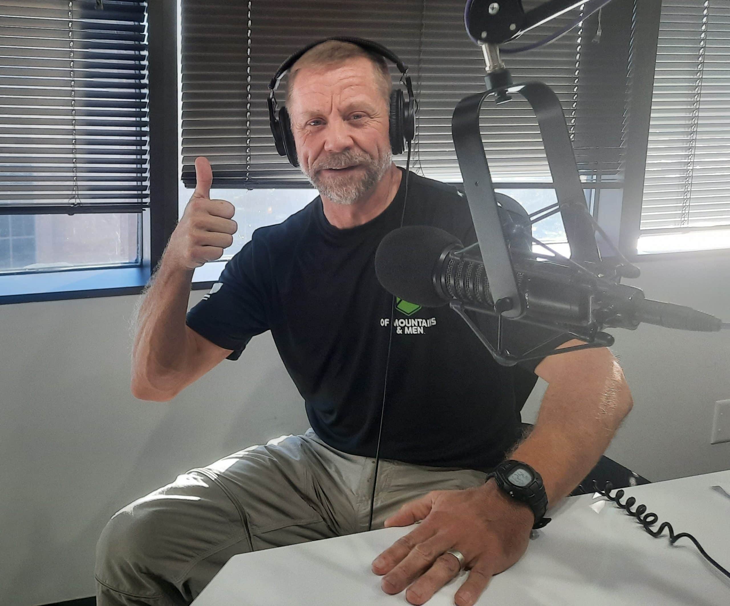 Steve Osterholzer on a radio interview